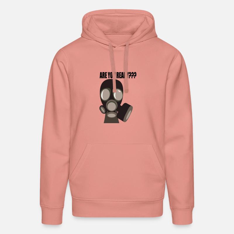 Êtes-vous prêt ??? - Sweat à capuche bio DRUMMER Stanley/Stella Unisexe - rose poudré