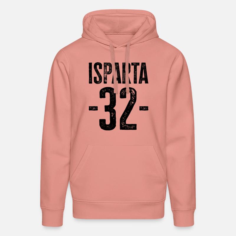 Fiers Turcs d’Isparta – Numéro 32 - Sweat à capuche bio DRUMMER Stanley/Stella Unisexe - rose poudré