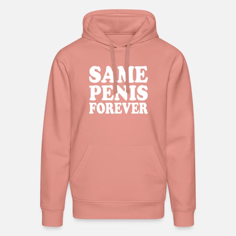 Same penis forever - Stanley/Stella Unisex Bio-Hoodie DRUMMER  - Altrosa