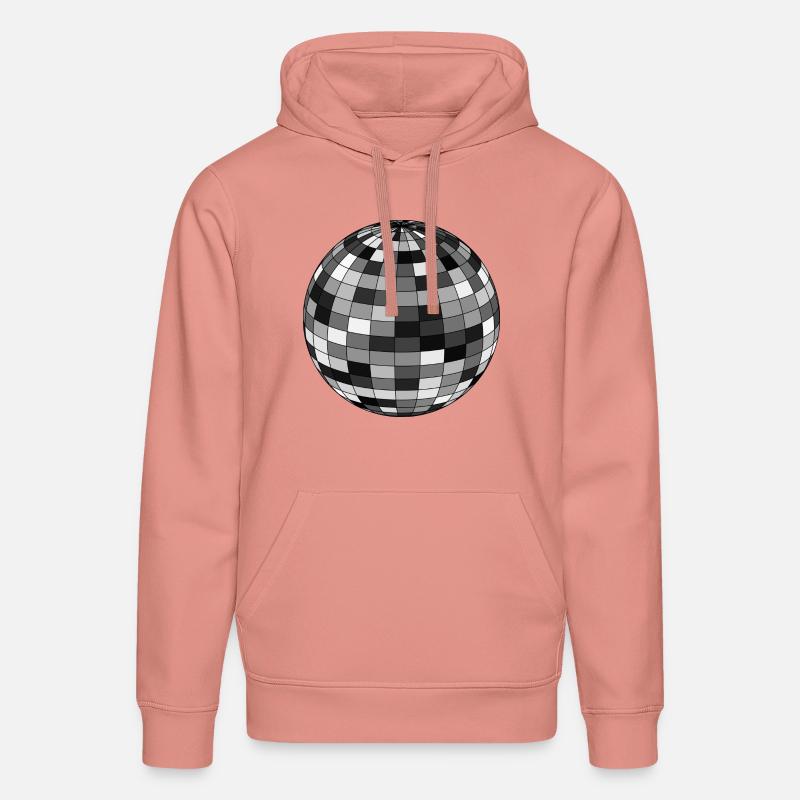 boule disco - Sweat à capuche bio DRUMMER Stanley/Stella Unisexe - rose poudré
