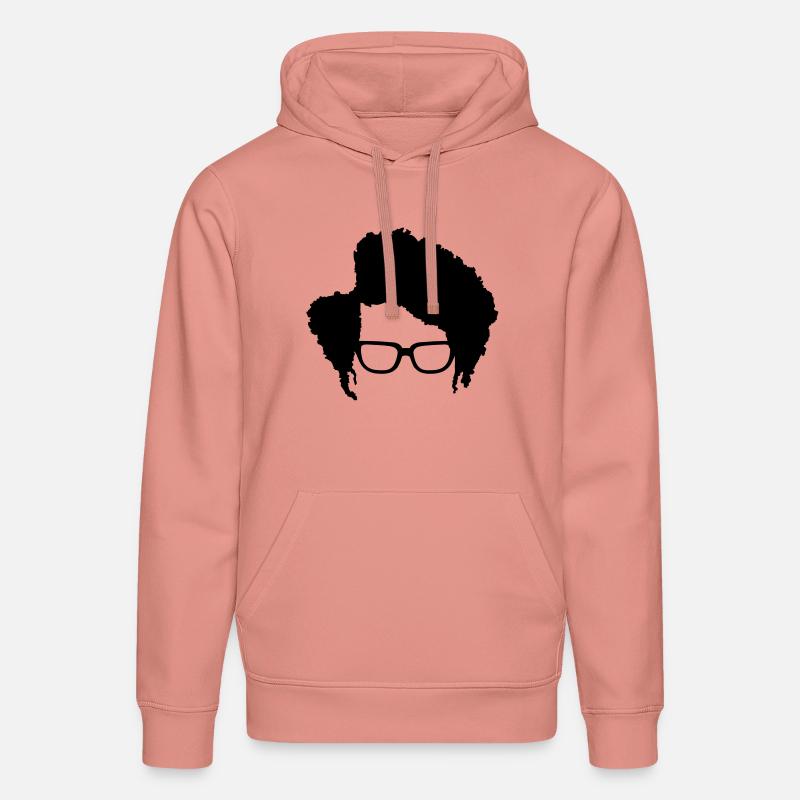 Moss IT-Crowd - Sweat à capuche bio DRUMMER Stanley/Stella Unisexe - rose poudré