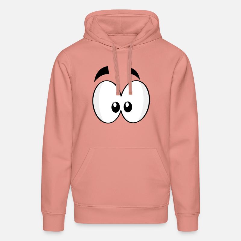 Yeux - Sweat à capuche bio DRUMMER Stanley/Stella Unisexe - rose poudré