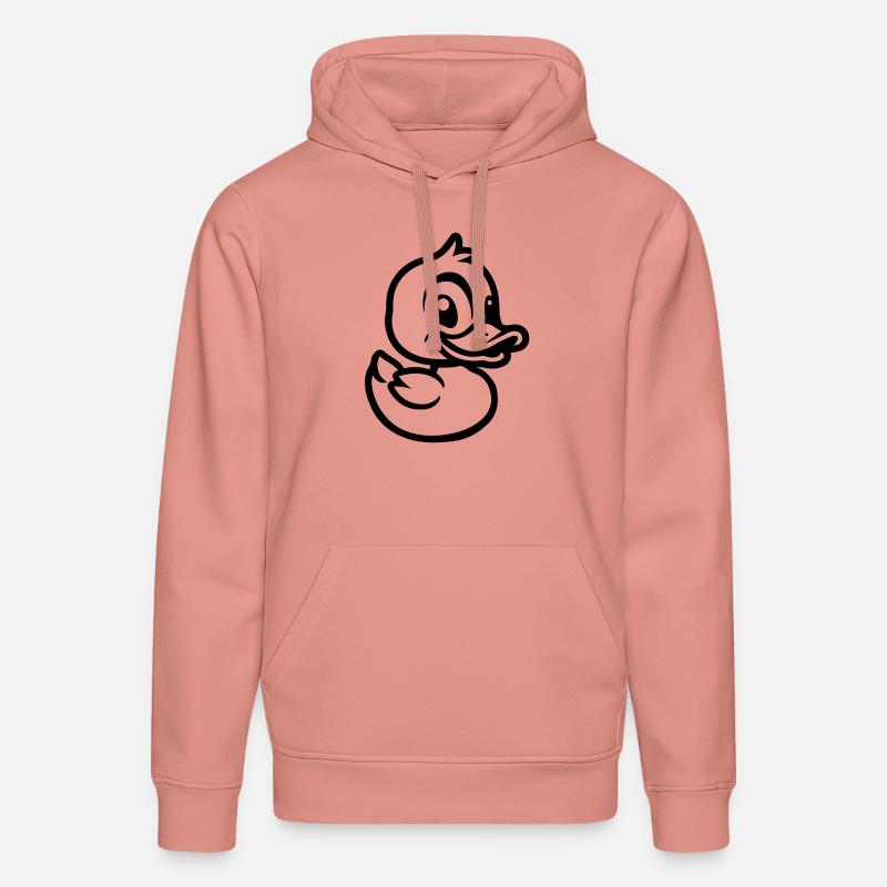 Canards - Sweat à capuche bio DRUMMER Stanley/Stella Unisexe - rose poudré