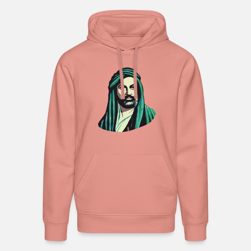 Expressif : Hz. Ali Design - Sweat à capuche bio DRUMMER Stanley/Stella Unisexe - rose poudré