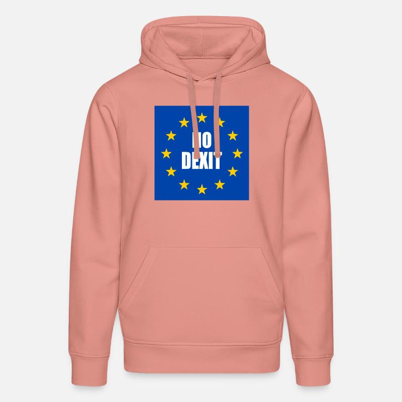 No dexit - Stanley/Stella Unisex Bio-Hoodie DRUMMER  - Altrosa