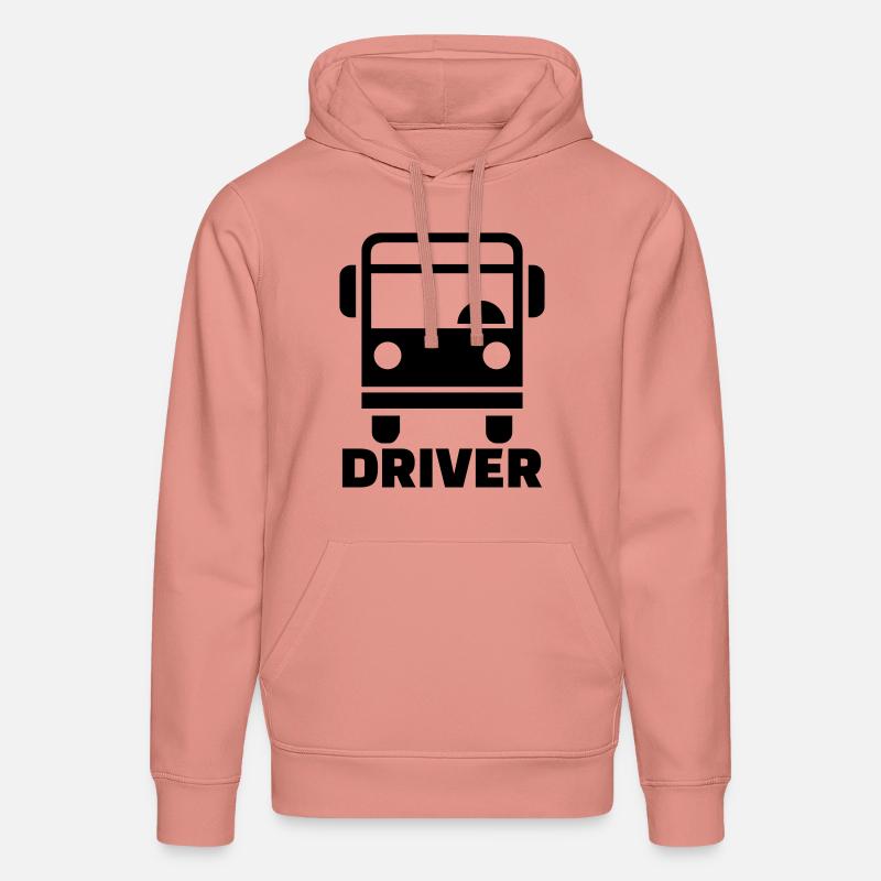 Busfahrer - Stanley/Stella Unisex Bio-Hoodie DRUMMER  - Altrosa