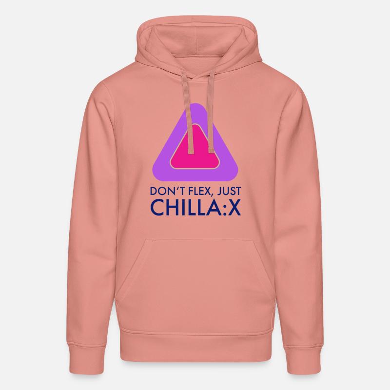 Ne vous contentez pas de vous détendre - Sweat à capuche bio DRUMMER Stanley/Stella Unisexe - rose poudré