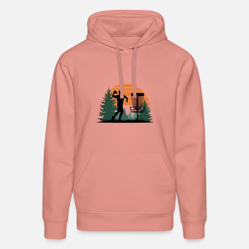 Disc Golf - Sweat à capuche bio DRUMMER Stanley/Stella Unisexe - rose poudré