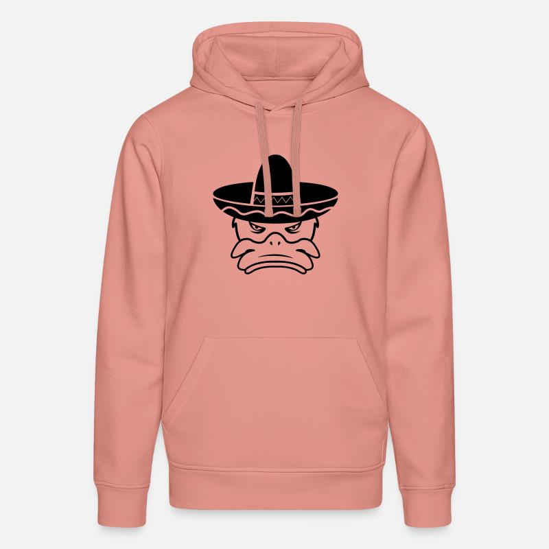 Canard du Mexique 01 - Sweat à capuche bio DRUMMER Stanley/Stella Unisexe - rose poudré
