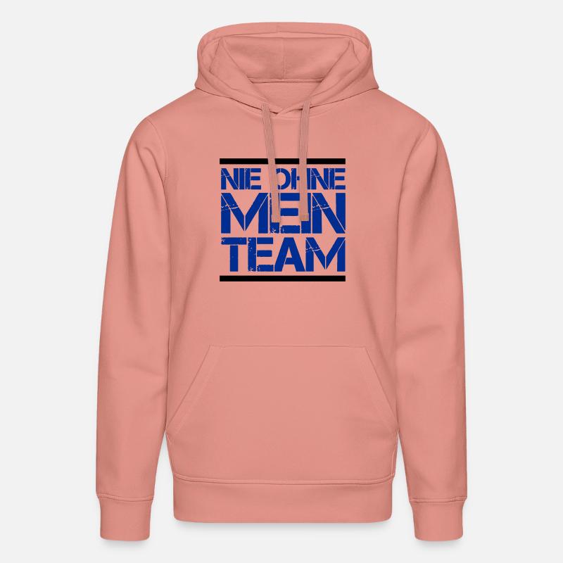 Mon équipe - Sweat à capuche bio DRUMMER Stanley/Stella Unisexe - rose poudré