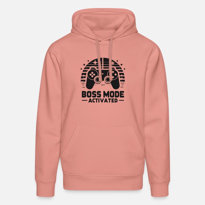 Mode Bos activé - Sweat à capuche bio DRUMMER Stanley/Stella Unisexe - rose poudré