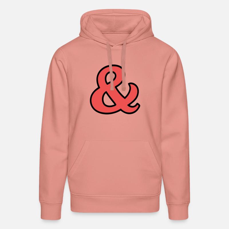 Et des panneaux - Sweat à capuche bio DRUMMER Stanley/Stella Unisexe - rose poudré