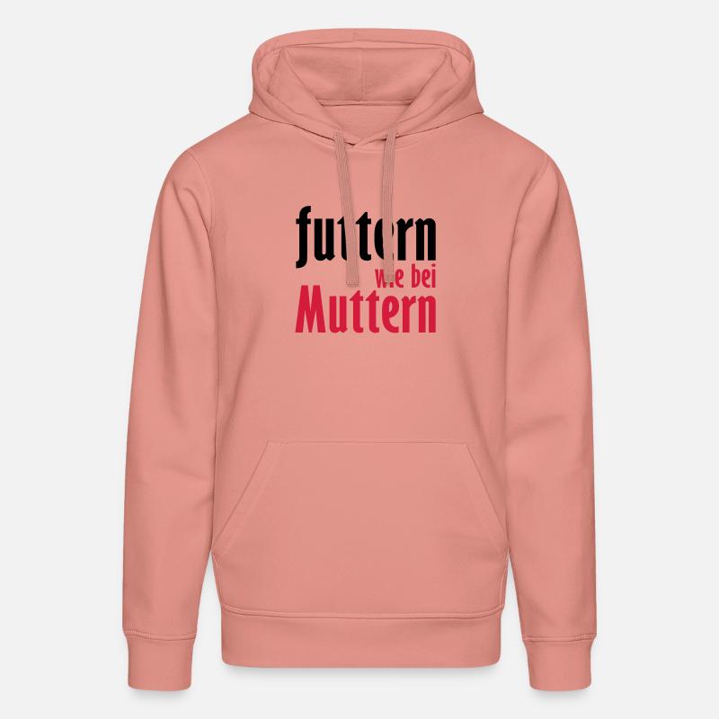 manger comme les noix - Sweat à capuche bio DRUMMER Stanley/Stella Unisexe - rose poudré