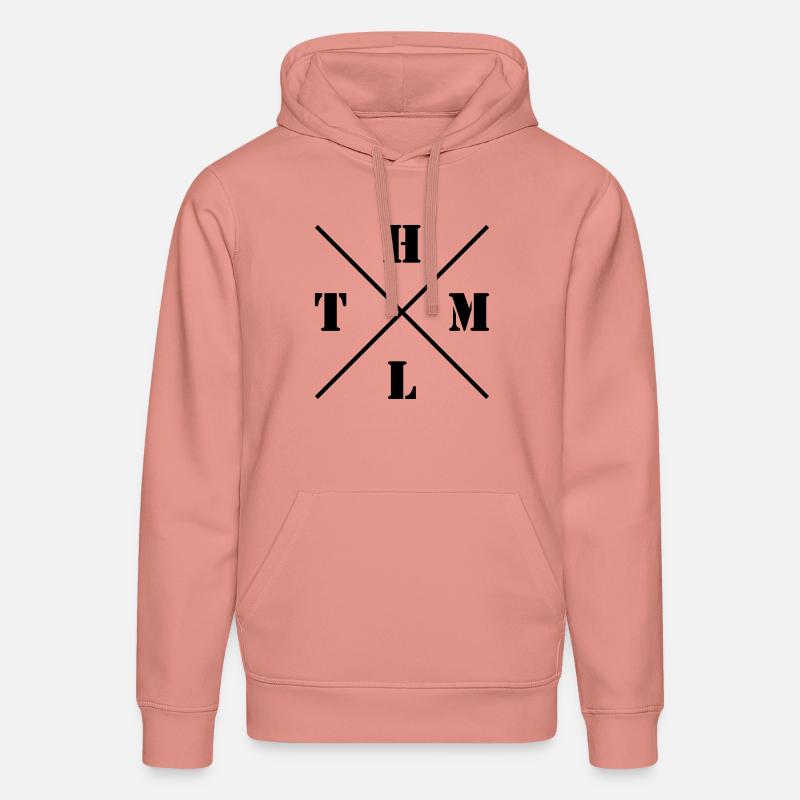 HTML Logo - Stanley/Stella Unisex Bio-Hoodie DRUMMER  - Altrosa