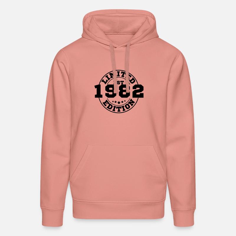 1982 limited edition - Sweat à capuche bio DRUMMER Stanley/Stella Unisexe - rose poudré