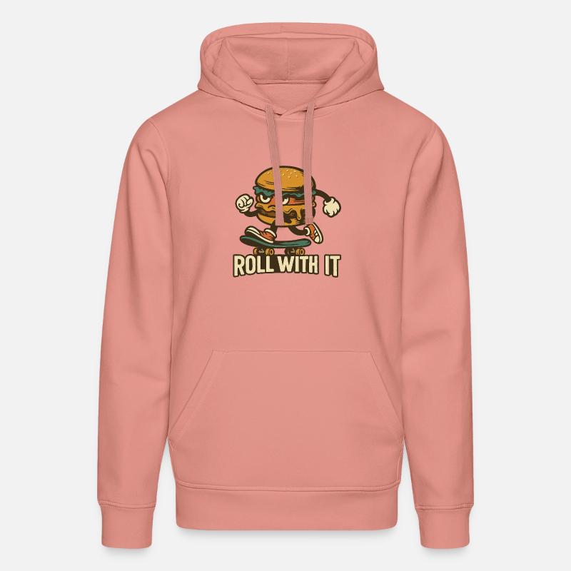 Lass dich darauf ein - Stanley/Stella Unisex Bio-Hoodie DRUMMER  - Altrosa