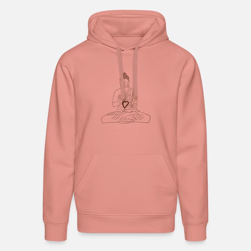 Timeout - Sweat à capuche bio DRUMMER Stanley/Stella Unisexe - rose poudré