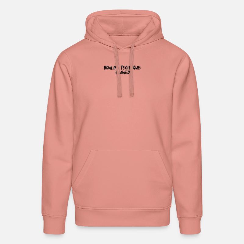 Bowling - Bowling Technique: Flawed - Stanley/Stella Unisex Bio-Hoodie DRUMMER  - Altrosa