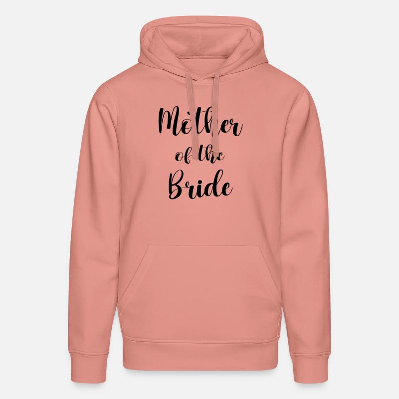 Mère De La Mariée - Sweat à capuche bio DRUMMER Stanley/Stella Unisexe - rose poudré