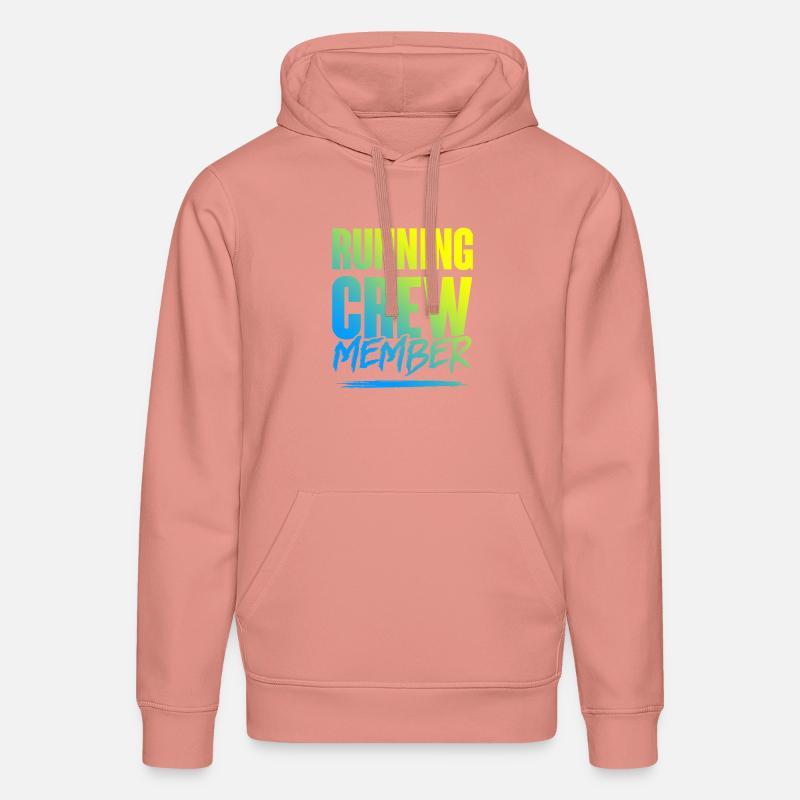 Équipe de course - Sweat à capuche bio DRUMMER Stanley/Stella Unisexe - rose poudré