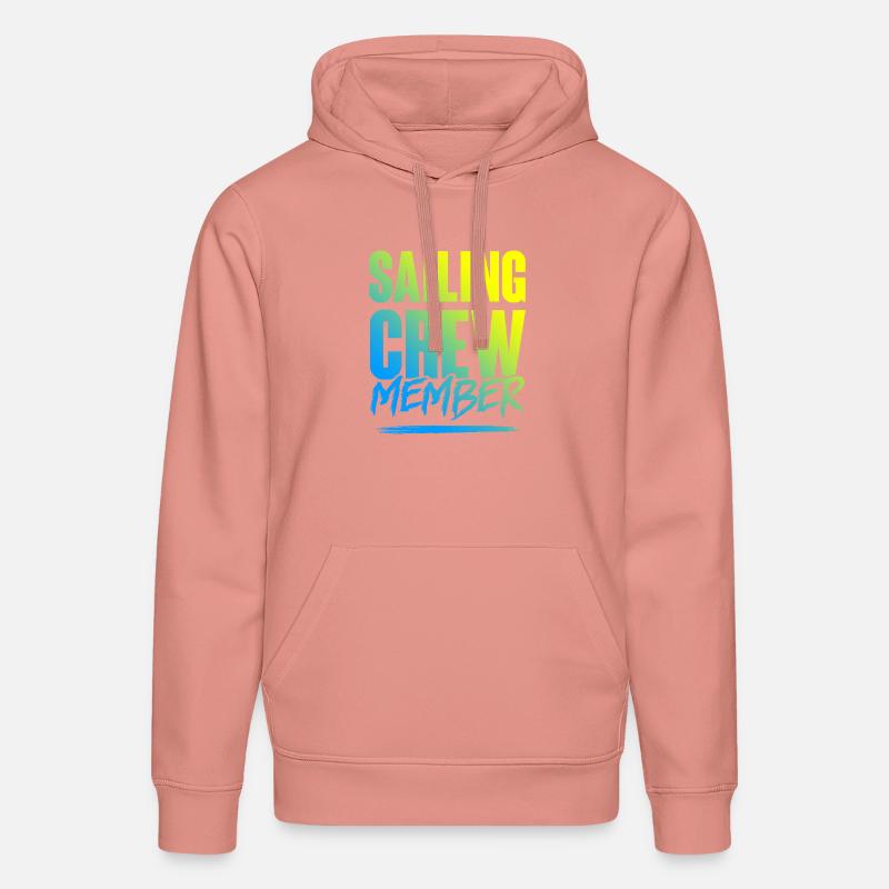 Équipage de navigation - Sweat à capuche bio DRUMMER Stanley/Stella Unisexe - rose poudré