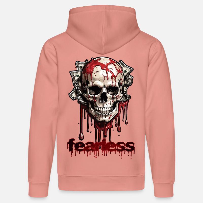 Intrépide - Sweat à capuche bio DRUMMER Stanley/Stella Unisexe - rose poudré