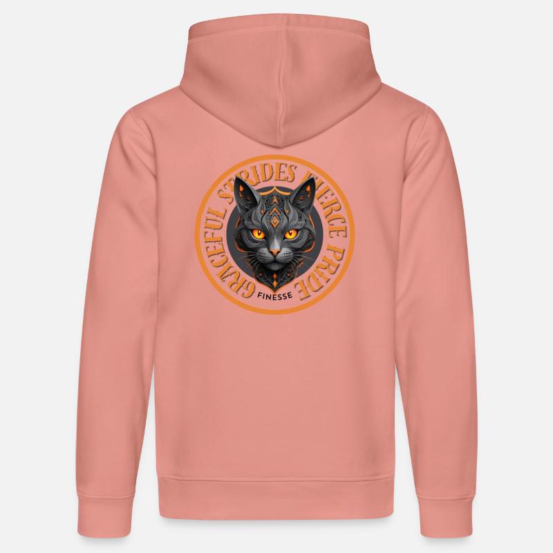 Foulées gracieuses - Sweat à capuche bio DRUMMER Stanley/Stella Unisexe - rose poudré