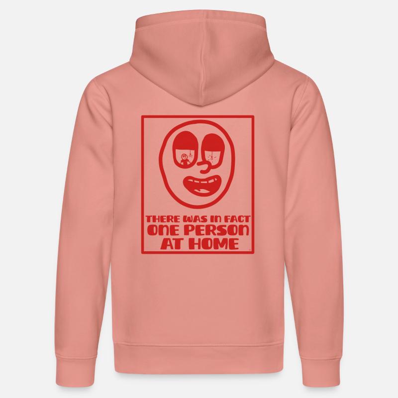 Expression anglaise pour l'idiotie - Sweat à capuche bio DRUMMER Stanley/Stella Unisexe - rose poudré