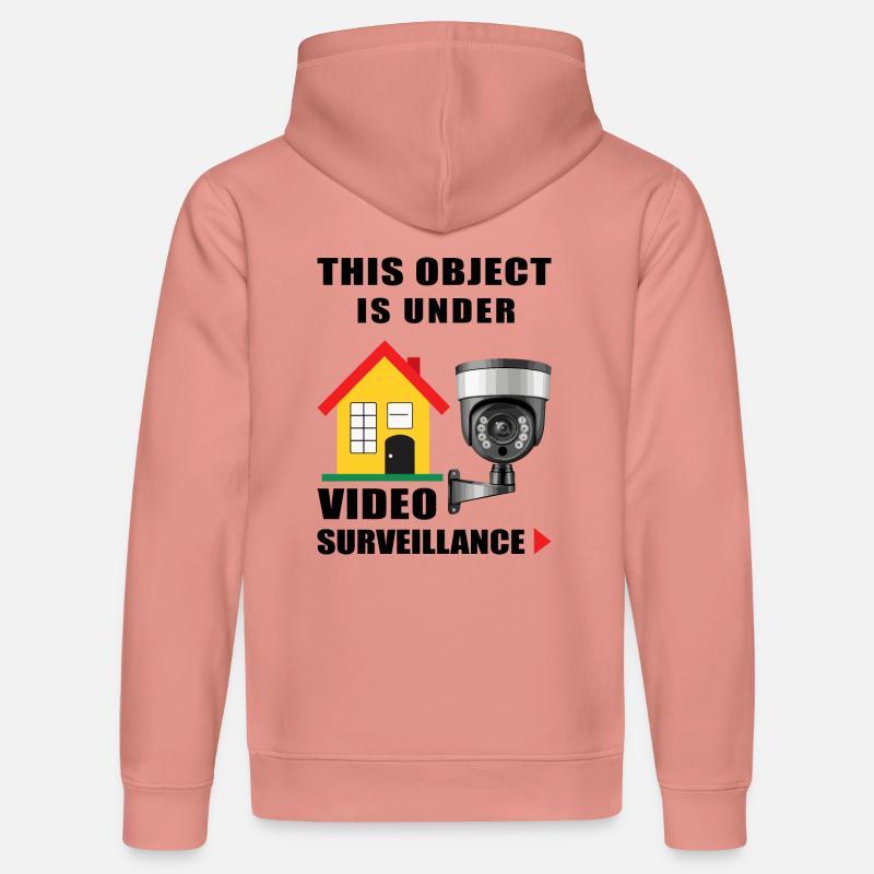 Surveillance d’objets - Sweat à capuche bio DRUMMER Stanley/Stella Unisexe - rose poudré