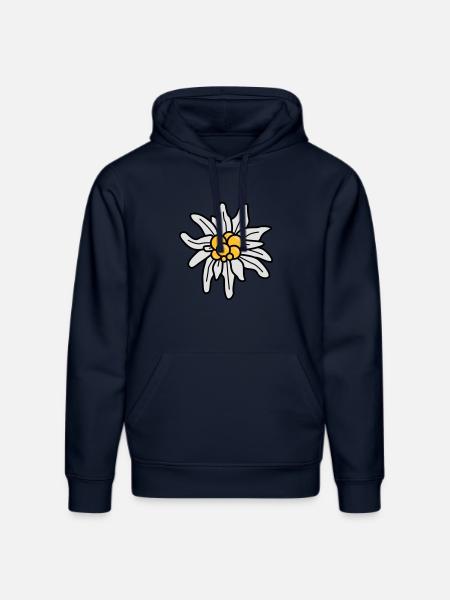 Edelweiss - Stanley/Stella Unisex Bio-Hoodie DRUMMER  - French Navy