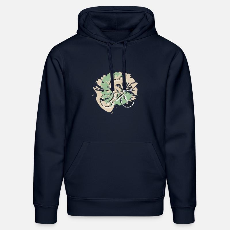 Le design de Rickel : Cyclisme 2026 - Sweat à capuche bio DRUMMER Stanley/Stella Unisexe - bleu marine