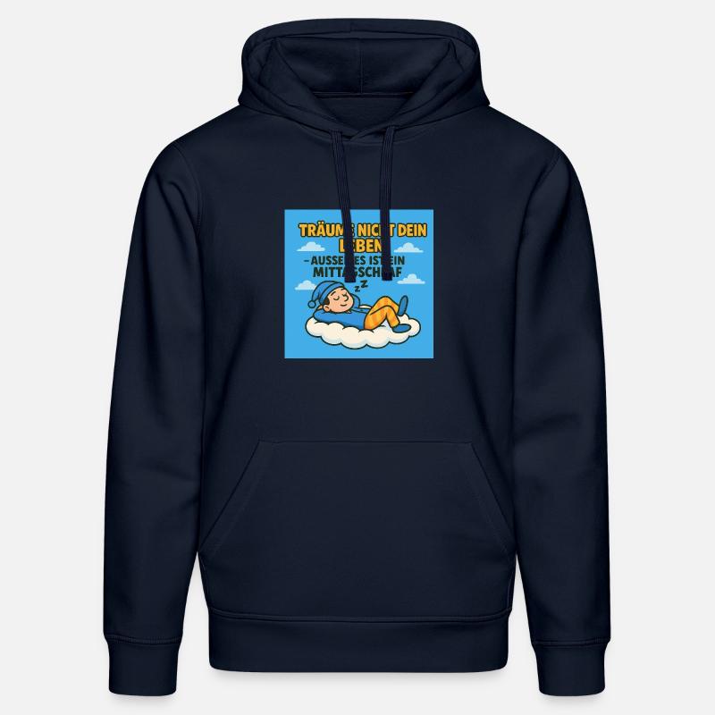 Träume nicht dein Leben - Stanley/Stella Unisex Bio-Hoodie DRUMMER  - French Navy