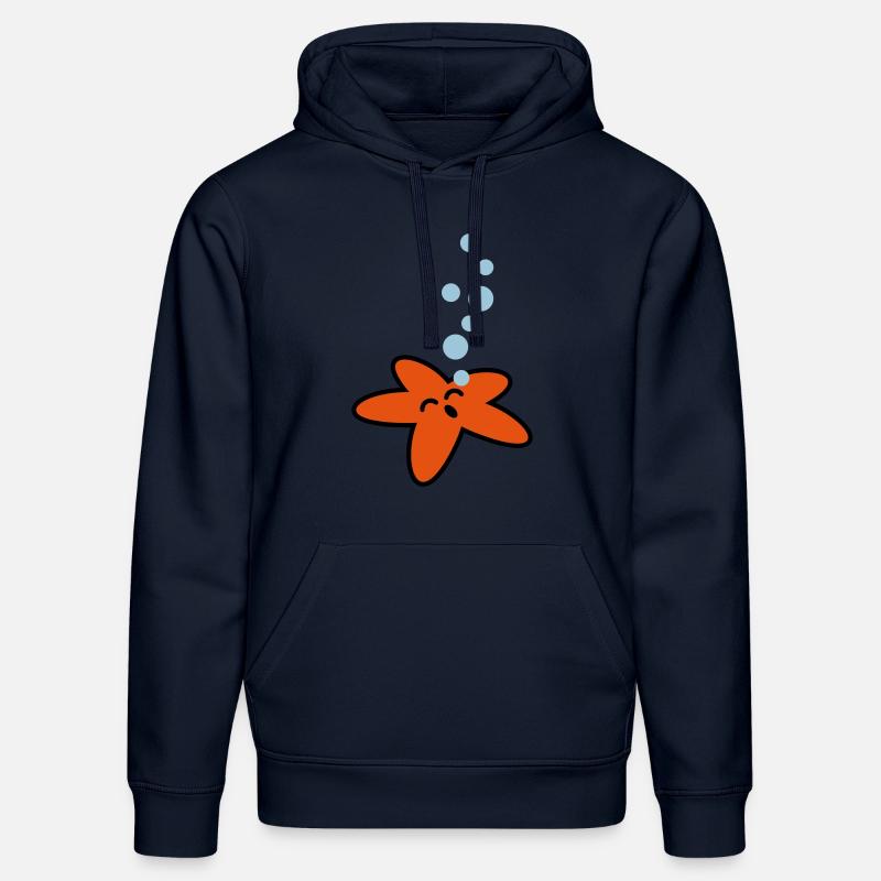 seestern_3c - Stanley/Stella Unisex Bio-Hoodie DRUMMER  - French Navy