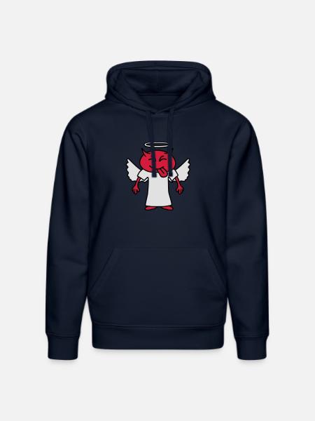 Cheeky Devil - Stanley/Stella Unisex Bio-Hoodie DRUMMER - French Navy