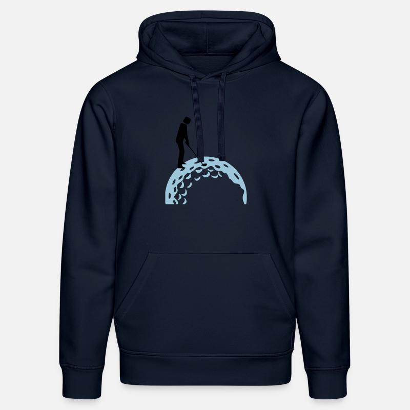 golfing (2c) - Stanley/Stella Unisex Bio-Hoodie DRUMMER  - French Navy