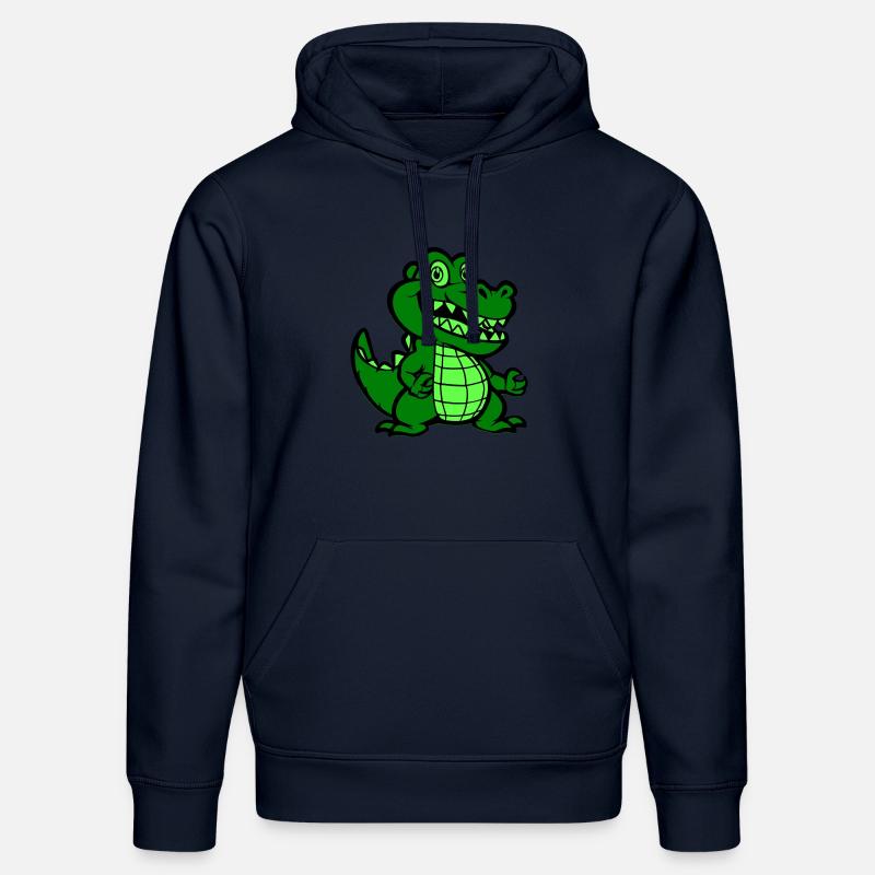 Krokodil Comic - Stanley/Stella Unisex Bio-Hoodie DRUMMER  - French Navy