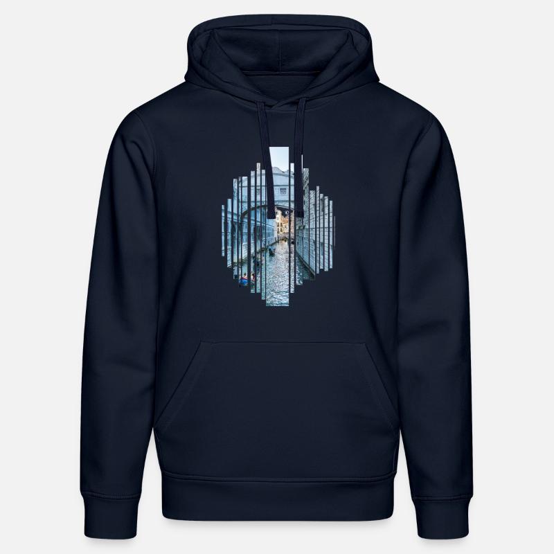 Coupe de Venise - Sweat à capuche bio DRUMMER Stanley/Stella Unisexe - bleu marine