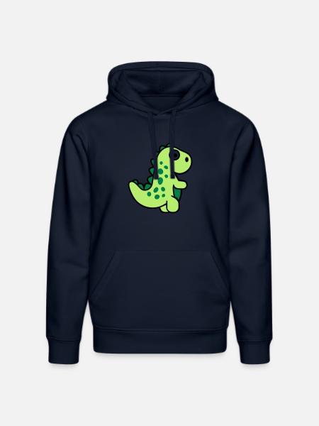 T-Rex - Stanley/Stella DRUMMER Unisex Organic Hoodie - french navy