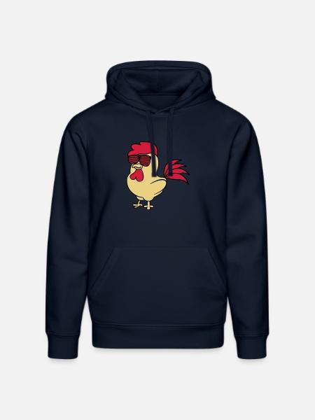 cooler_hahn_02 - Stanley/Stella DRUMMER Unisex Organic Hoodie - french navy