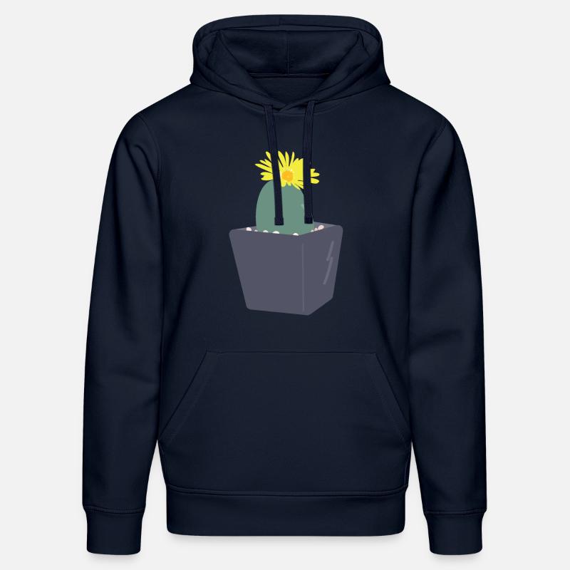 Lithops Blüte3 - Stanley/Stella Unisex Bio-Hoodie DRUMMER  - French Navy