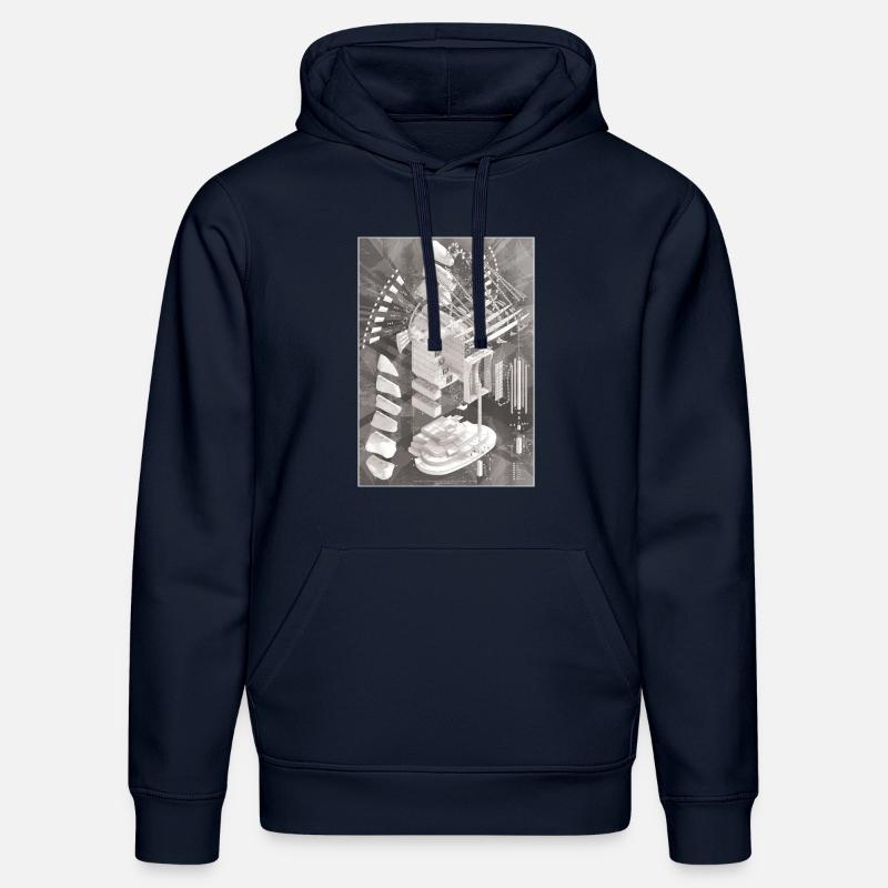 Basans Gateway - Stanley/Stella Unisex Bio-Hoodie DRUMMER  - French Navy