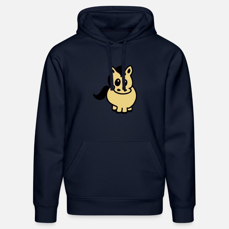 Épaisse frange - Sweat à capuche bio DRUMMER Stanley/Stella Unisexe - bleu marine