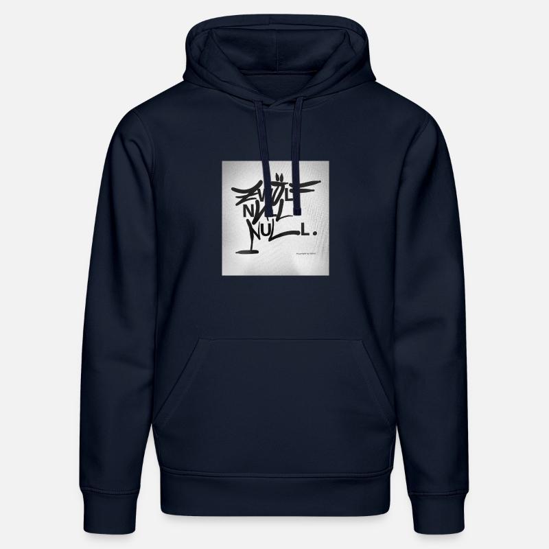 ZWÖLF_Null_Null - Stanley/Stella Unisex Bio-Hoodie DRUMMER  - French Navy
