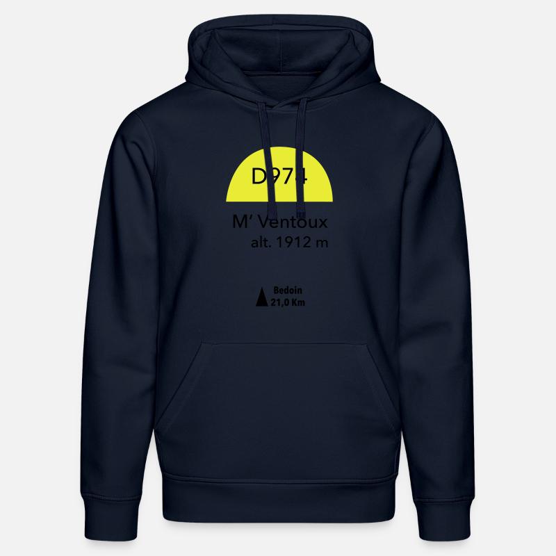 Mont Ventoux - Stanley/Stella Unisex Bio-Hoodie DRUMMER  - French Navy