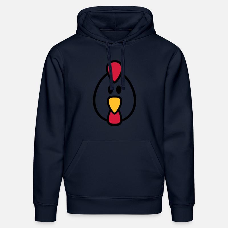 Huhn - Stanley/Stella Unisex Bio-Hoodie DRUMMER - French Navy
