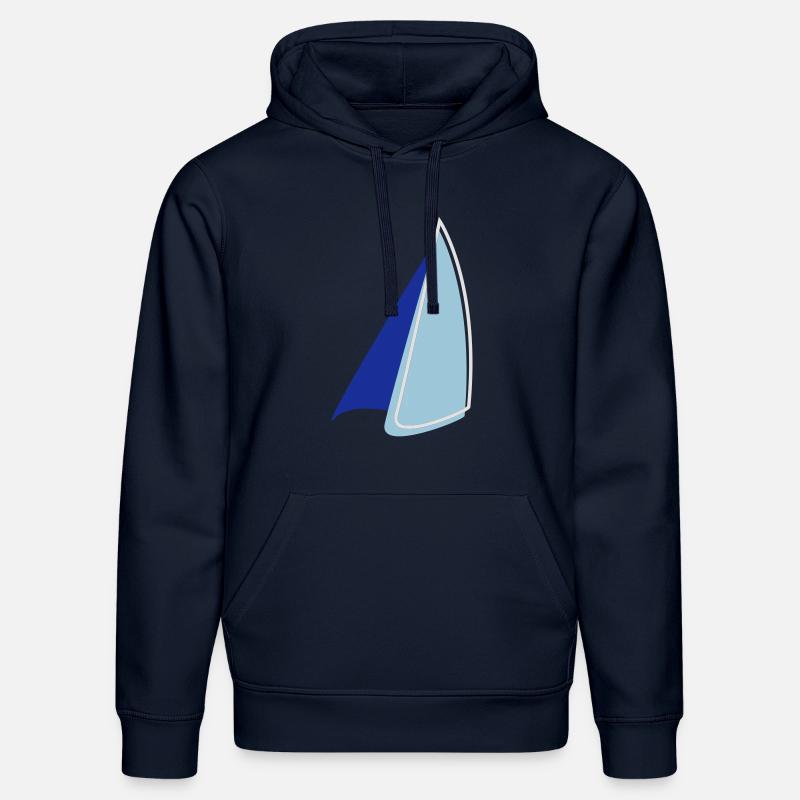 Voile bichromie - Sweat à capuche bio DRUMMER Stanley/Stella Unisexe - bleu marine