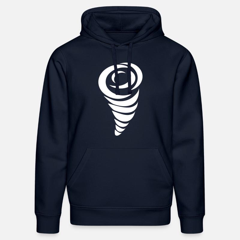 tornade - Sweat à capuche bio DRUMMER Stanley/Stella Unisexe - bleu marine