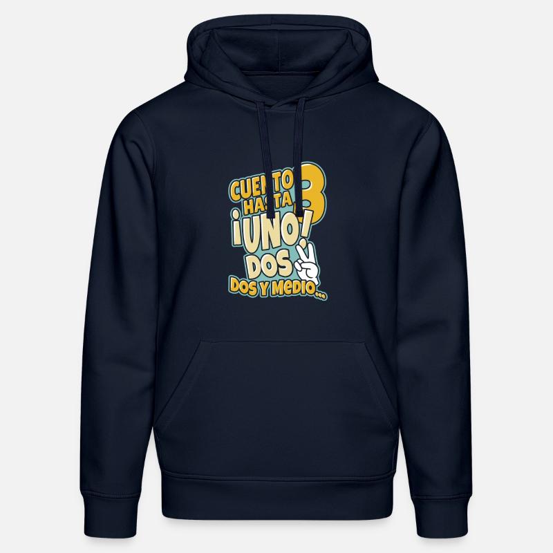 Comptez jusqu’à 3 - Sweat à capuche bio DRUMMER Stanley/Stella Unisexe - bleu marine