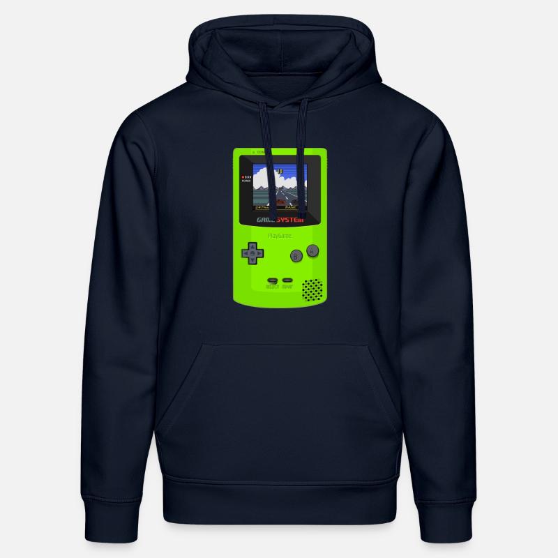 game boy - Sweat à capuche bio DRUMMER Stanley/Stella Unisexe - bleu marine