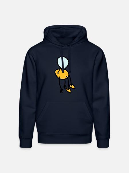 chewing_gum_man - Stanley/Stella DRUMMER Unisex Organic Hoodie - french navy